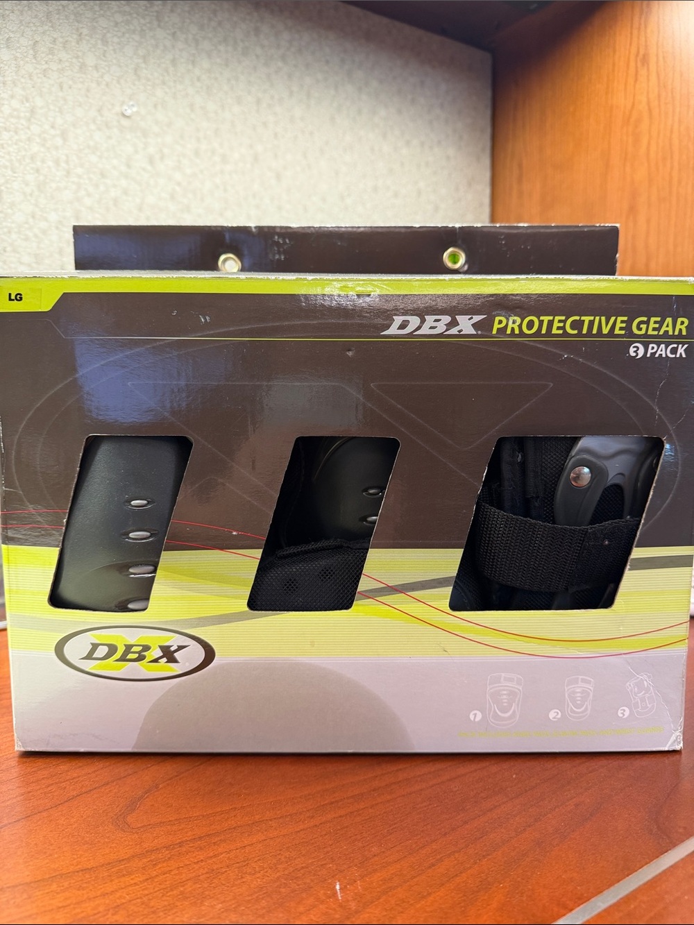 DBX Men's Black Protective Gear 3-Pack